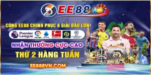 Khuyến mãi thể thao EE88 hấp dẫn - Cược thua hoàn tiền 100%